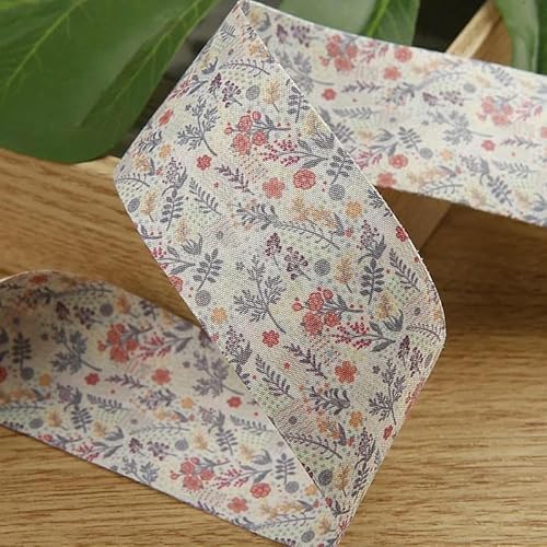 9–10 Yards, 25 mm, 38 mm, doppelseitig/kleines Blumen-Gurtband, zum Basteln von Schleifen, Haarschmuck für Kinder, Material, handgefertigte Schnitzereien – 3–38 mm, 9,5 Yards 9–10 Yards, 25 mm, 38 mm, doppelseitig/kleines Blumen-Gurtband, zum Basteln von Schleifen, Haarschmuck für Kinder, Material, handgefertigte Schnitzereien – 3–38 mm, 9,5 Yards von GTYFRD