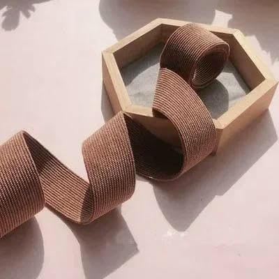 DIY-Haarfliege, Nähzubehör, gestreiftes Cordband, 38 mm, 25 mm, 15 mm, 1 Zoll, 1,5 Zoll, handgefertigtes Klebeband, 10 Yards, Kaffeebraun, 25 mm DIY-Haarfliege, Nähzubehör, gestreiftes Cordband, 38 mm, 25 mm, 15 mm, 1 Zoll, 1,5 Zoll, handgefertigtes Klebeband, 10 Yards, Kaffeebraun, 25 mm von GTYFRD