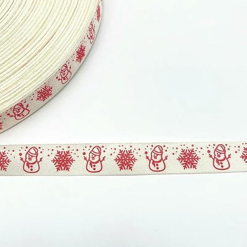 Neues 5 Yards 15 mm Weihnachtsdruckband aus Polyester-Baumwolle, DIY-Hochzeits-Weihnachtsfeier-Verpackungszubehör-57-15 mm Neues 5 Yards 15 mm Weihnachtsdruckband aus Polyester-Baumwolle, DIY-Hochzeits-Weihnachtsfeier-Verpackungszubehör-57-15 mm von GTYFRD