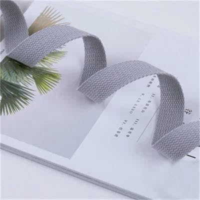 Neues 5 Yards 20/25/32/38/50 mm Gurtband Polyester-Baumwoll-Canvas-Gurtbandband für Rucksackgurt-Gürtelband Kleidungsstück gewebtes Band-5 Yards_c-50 mm von GTYFRD