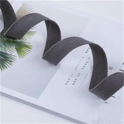 Neues 5 Yards 20/25/32/38/50 mm Gurtband Polyester-Baumwoll-Canvas-Gurtbandband für Rucksackgurt-Gürtelband Kleidungsstück gewebtes Band-5 Yards_m-50 mm von GTYFRD