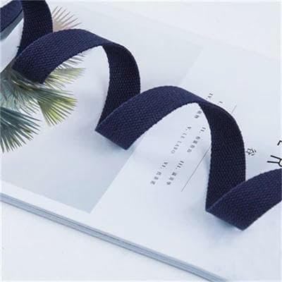 Neues 5 Yards 20/25/32/38/50 mm Gurtband Polyester-Baumwoll-Canvas-Gurtbandband für Rucksackgurt-Gürtelband Kleidungsstück gewebtes Band-5 Yards_n-32 mm von GTYFRD