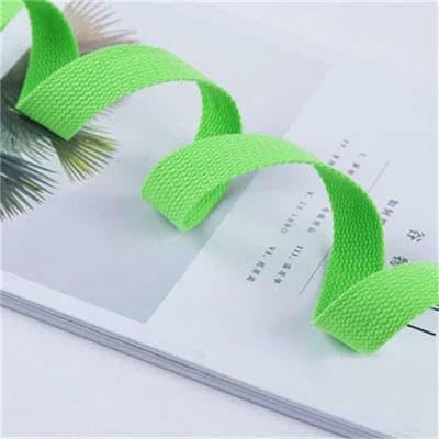 Neues 5 Yards 20/25/32/38/50 mm Gurtband Polyester-Baumwoll-Canvas-Gurtbandband für Rucksackgurt-Gürtelband Kleidungsstück gewebtes Band-5 Yards_u-25 mm von GTYFRD