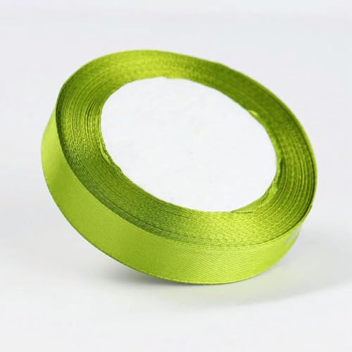 Olivgrünes Satinband zum Basteln, DIY, handgefertigte Schleifen, Material für Weihnachten, Halloween, Geburtstagsfeiern, Geschenkband, 1,5 cm breit, 22 Meter lang Olivgrünes Satinband zum Basteln, DIY, handgefertigte Schleifen, Material für Weihnachten, Halloween, Geburtstagsfeiern, Geschenkband, 1,5 cm breit, 22 Meter lang von GTYFRD