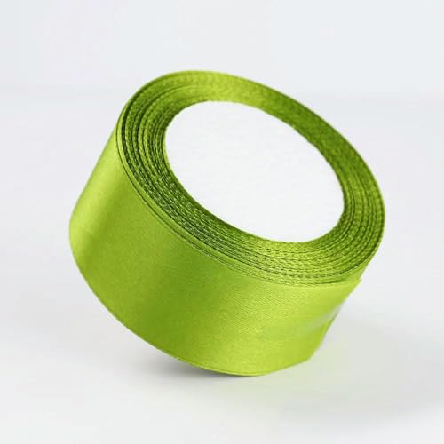 Olivgrünes Satinband zum Basteln, DIY, handgefertigte Schleifen, Material für Weihnachten, Halloween, Geburtstagsfeiern, Geschenkband, 4 cm breit, 22 Meter lang Olivgrünes Satinband zum Basteln, DIY, handgefertigte Schleifen, Material für Weihnachten, Halloween, Geburtstagsfeiern, Geschenkband, 4 cm breit, 22 Meter lang von GTYFRD