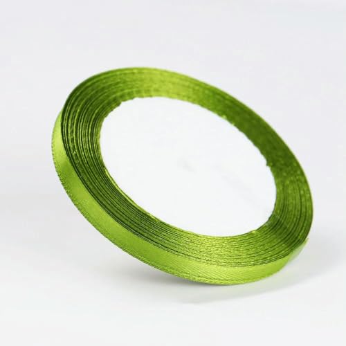 Olivgrünes Satinband zum Basteln, DIY, handgefertigte Schleifen, Material für Weihnachten, Halloween, Geburtstagsfeiern, Geschenkband, 6 mm breit, 22 Meter lang Olivgrünes Satinband zum Basteln, DIY, handgefertigte Schleifen, Material für Weihnachten, Halloween, Geburtstagsfeiern, Geschenkband, 6 mm breit, 22 Meter lang von GTYFRD