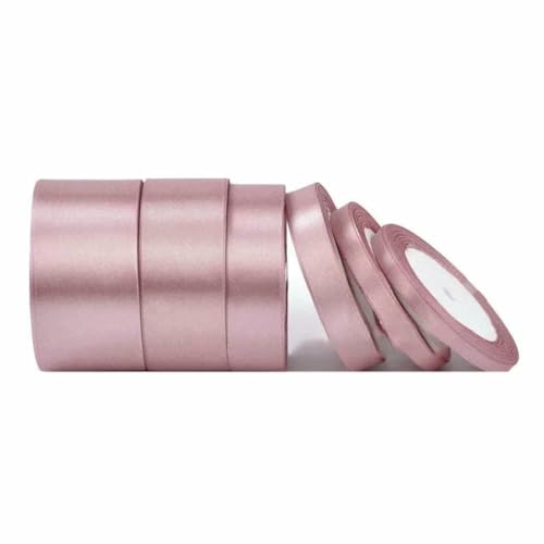 Satinband, 22 Meter, 6 mm, 10 mm, 15 mm, 25 mm, 38 mm, 50 mm, perfekt für Schärpen, Schleifen, handgefertigt, Basteln, Hochzeit, Party, Dekoration, Mauve, Breite 38 mm Satinband, 22 Meter, 6 mm, 10 mm, 15 mm, 25 mm, 38 mm, 50 mm, perfekt für Schärpen, Schleifen, handgefertigt, Basteln, Hochzeit, Party, Dekoration, Mauve, Breite 38 mm von GTYFRD