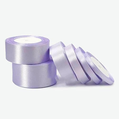 Satinband, 25 Yards, 6 mm – 50 mm, Schärpe, Wickelschleife, handgefertigt, DIY-Bastelarbeiten, Halloween, Weihnachten, Hochzeit, Geburtstag, Party-Dekoration, lila, Breite 6 mm Satinband, 25 Yards, 6 mm – 50 mm, Schärpe, Wickelschleife, handgefertigt, DIY-Bastelarbeiten, Halloween, Weihnachten, Hochzeit, Geburtstag, Party-Dekoration, lila, Breite 6 mm von GTYFRD
