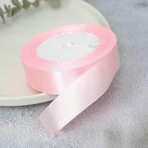 Satinband, 25 Yards/Rolle, 6 mm, 10 mm, 15 mm, 25 mm, 38 mm, 50 mm, Schärpe, Schleife, handgefertigt, Basteln, Weihnachten, Hochzeit, Party, Dekoration, Babyrosa, Breite 6 mm Satinband, 25 Yards/Rolle, 6 mm, 10 mm, 15 mm, 25 mm, 38 mm, 50 mm, Schärpe, Schleife, handgefertigt, Basteln, Weihnachten, Hochzeit, Party, Dekoration, Babyrosa, Breite 6 mm von GTYFRD