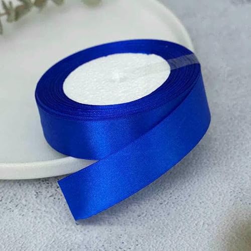 Satinband, 25 Yards/Rolle, 6 mm, 10 mm, 15 mm, 25 mm, 38 mm, 50 mm, Schärpe, Schleife, handgefertigt, DIY, Basteln, Weihnachten, Hochzeit, Party, Dekoration, Blau, Breite 25 mm Satinband, 25 Yards/Rolle, 6 mm, 10 mm, 15 mm, 25 mm, 38 mm, 50 mm, Schärpe, Schleife, handgefertigt, DIY, Basteln, Weihnachten, Hochzeit, Party, Dekoration, Blau, Breite 25 mm von GTYFRD