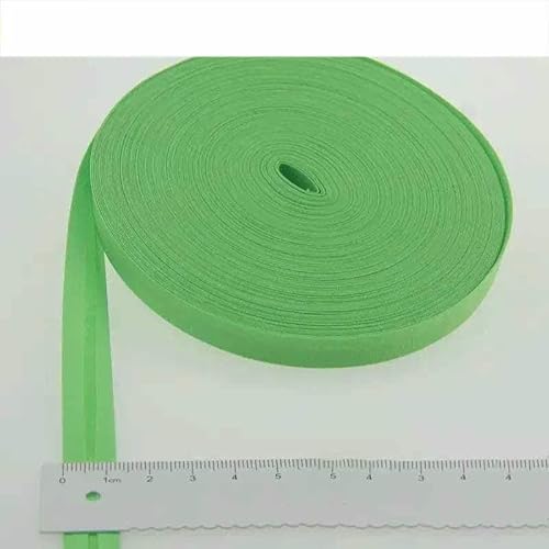 Schrägband aus Polyester, Größe: 12 mm, Breite: 1,27 cm, 27,6 m, das schmalste gefaltete Schrägband zum Selbernähen – 3 frische Grüntöne – 12 mm x 27,6 m Schrägband aus Polyester, Größe: 12 mm, Breite: 1,27 cm, 27,6 m, das schmalste gefaltete Schrägband zum Selbernähen – 3 frische Grüntöne – 12 mm x 27,6 m von GTYFRD