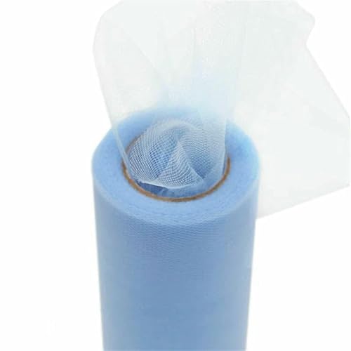 Tüllrolle, 15 cm, 25 Yards, Tüll-Organza-Rollenspule, Tutu-Stoff, Hochzeit, Geburtstagsdekoration, Partyzubehör, Babyparty-Zubehör, C50 Tüllrolle, 15 cm, 25 Yards, Tüll-Organza-Rollenspule, Tutu-Stoff, Hochzeit, Geburtstagsdekoration, Partyzubehör, Babyparty-Zubehör, C50 von GTYFRD