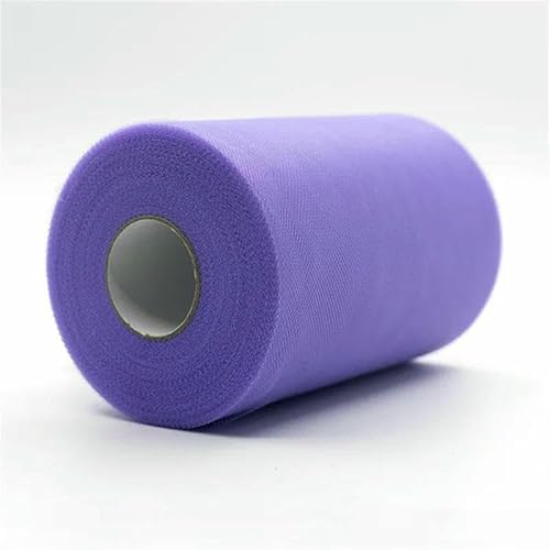 Tüllrolle, 15 cm, 25 Yards, Tüll-Organza-Rollenspule, Tutu-Stoff, Hochzeit, Geburtstagsdekoration, Partyzubehör, Babyparty-Zubehör-C25 Tüllrolle, 15 cm, 25 Yards, Tüll-Organza-Rollenspule, Tutu-Stoff, Hochzeit, Geburtstagsdekoration, Partyzubehör, Babyparty-Zubehör-C25 von GTYFRD
