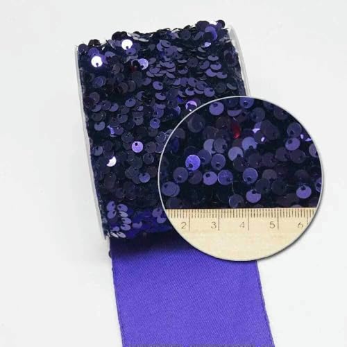 Zoll 75 mm DIY zweifarbig geschälter, unordentlicher Paillettenstoff, wendbares Paillettenband für Bastelbedarf, Nähzubehör, 5 Yard-O5102740-25 Yard Zoll 75 mm DIY zweifarbig geschälter, unordentlicher Paillettenstoff, wendbares Paillettenband für Bastelbedarf, Nähzubehör, 5 Yard-O5102740-25 Yard von GTYFRD