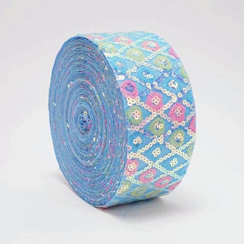 Zoll 75 mm DIY zweifarbig geschälter unordentlicher Paillettenstoff Wendbares Paillettenband für Bastelbedarf Nähzubehör 5 Yard-N2304697-25 Yard Zoll 75 mm DIY zweifarbig geschälter unordentlicher Paillettenstoff Wendbares Paillettenband für Bastelbedarf Nähzubehör 5 Yard-N2304697-25 Yard von GTYFRD