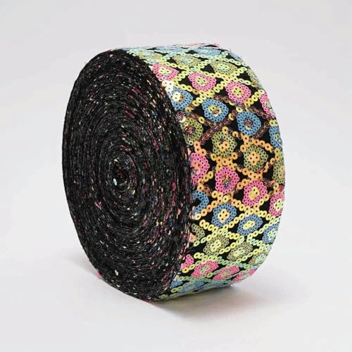 Zoll 75 mm DIY zweifarbig geschälter unordentlicher Paillettenstoff Wendbares Paillettenband für Bastelbedarf Nähzubehör 5 Yard-N2304702-25 Yard Zoll 75 mm DIY zweifarbig geschälter unordentlicher Paillettenstoff Wendbares Paillettenband für Bastelbedarf Nähzubehör 5 Yard-N2304702-25 Yard von GTYFRD