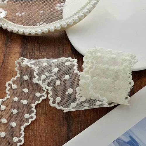 cm 1,5 Zoll 2 Zoll Spitzenband zum Besticken, DIY-Schleifen, Hai-Accessoires, Handarbeit, Nähen, Materialien zum Herstellen von Blumenverpackungen, 11 Yards-396-4CM cm 1,5 Zoll 2 Zoll Spitzenband zum Besticken, DIY-Schleifen, Hai-Accessoires, Handarbeit, Nähen, Materialien zum Herstellen von Blumenverpackungen, 11 Yards-396-4CM von GTYFRD
