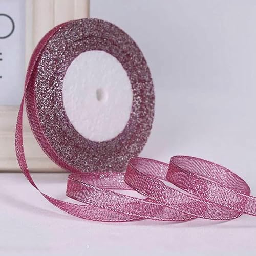 mm, 10 mm, 15 mm, 20 mm, 25 mm, 40 mm, 50 mm, 25 Yards, Gold-Silber-Glitzerbänder, Hochzeitsverpackung, Weihnachten, Halloween, Party, DIY-Basteln – 10 mm 27 Rosarot – 22 Meter Länge mm, 10 mm, 15 mm, 20 mm, 25 mm, 40 mm, 50 mm, 25 Yards, Gold-Silber-Glitzerbänder, Hochzeitsverpackung, Weihnachten, Halloween, Party, DIY-Basteln – 10 mm 27 Rosarot – 22 Meter Länge von GTYFRD