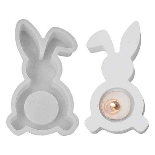 GUAHKUN 3D Osterhase Silikonform Für Kerzen Seifen Gießformen – Bastelset Für Ostern Dekoration DIY Handmade Geschenkideen GUAHKUN 3D Osterhase Silikonform Für Kerzen Seifen Gießformen – Bastelset Für Ostern Dekoration DIY Handmade Geschenkideen von GUAHKUN