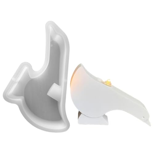 GUAHKUN Enten Silikonform Gießformen Kerzenhalter Für Teelichter Stabkerzen Und Bastelprojekte Handmade Deko Tierformen (A) von GUAHKUN