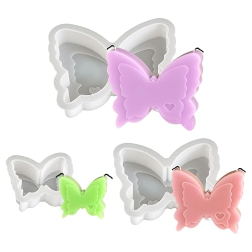 GUAHKUN Schmetterling Silikonformen Gießformen 3-in-1 DIY Kerzenform Ostern Handwerk Seifen Aromatherapie GUAHKUN Schmetterling Silikonformen Gießformen 3-in-1 DIY Kerzenform Ostern Handwerk Seifen Aromatherapie von GUAHKUN