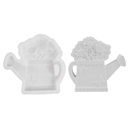 GUAHKUN Silikonform Blumenkorb Gießformen 3 Größen Für Kerzenherstellung DIY Handarbeiten Basteln (A) von GUAHKUN