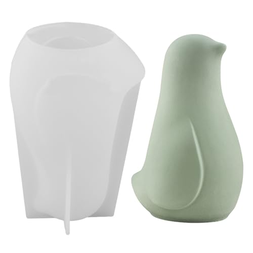 GUAHKUN Silikonform Vogel Gießformen 2er Set Für Kerzen Seife Gips Basteln DIY Dekoration (A) von GUAHKUN