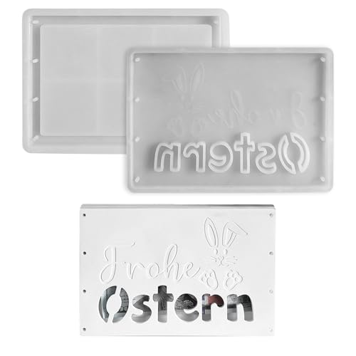 GUAHKUN Silikonformen DIY Geschenkbox Gießform Set Für Geburtstag Weihnachten Basteln mit Deckel Gelddosen Epoxidharz Kerzen Fondant (A) von GUAHKUN