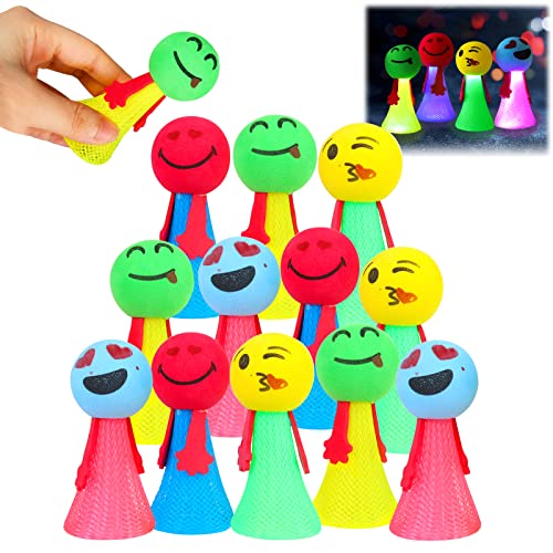 GUBOOM 12 Stück Prallen Leuchtspielzeug, Hüpfende Elf Geburtstag Gastgeschenke party zubehör, kindergeburtstag Mitgebsel set für junge und mädchen für Zubehör für Oster- und Weihnachtsfeiern GUBOOM 12 Stück Prallen Leuchtspielzeug, Hüpfende Elf Geburtstag Gastgeschenke party zubehör, kindergeburtstag Mitgebsel set für junge und mädchen für Zubehör für Oster- und Weihnachtsfeiern von GUBOOM