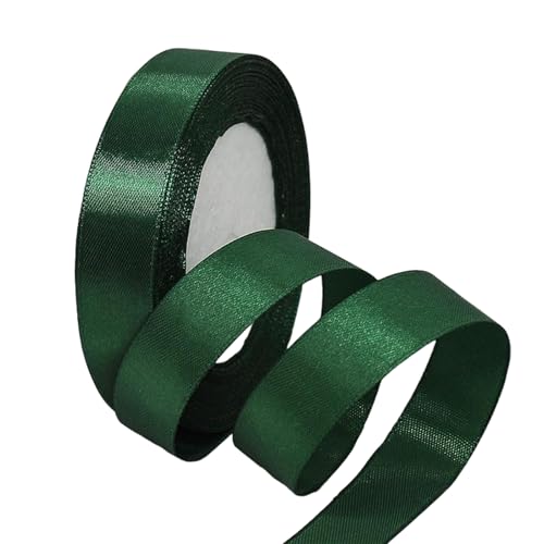 20 mm dunkelgrünes Satinband, 22 m, Stoff-Haarschnur, Band für Handwerk, Blumensträuße, Geschenkverpackungen, Hochzeit, Schleifenherstellung und Valentinstag, Weihnachtsdekoration 20 mm dunkelgrünes Satinband, 22 m, Stoff-Haarschnur, Band für Handwerk, Blumensträuße, Geschenkverpackungen, Hochzeit, Schleifenherstellung und Valentinstag, Weihnachtsdekoration von GUIASIPULE