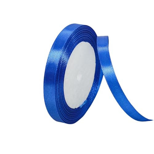 Satinband, 10 mm, königsblau, 22 m, Stoff-Haarschnur, Band für Handwerk, Blumensträuße, Geschenkverpackungen, Hochzeit, Schleifenherstellung und Valentinstag, Weihnachtsdekoration Satinband, 10 mm, königsblau, 22 m, Stoff-Haarschnur, Band für Handwerk, Blumensträuße, Geschenkverpackungen, Hochzeit, Schleifenherstellung und Valentinstag, Weihnachtsdekoration von GUIASIPULE