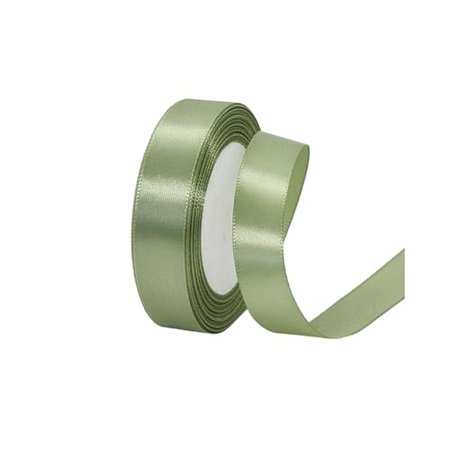 Satinband, 20 mm, Salbeigrün, 22 m, Stoff-Haarschnur für Handwerk, Blumensträuße, Geschenkverpackungen, Hochzeit, Schleifenherstellung und Valentinstagsdekoration Satinband, 20 mm, Salbeigrün, 22 m, Stoff-Haarschnur für Handwerk, Blumensträuße, Geschenkverpackungen, Hochzeit, Schleifenherstellung und Valentinstagsdekoration von GUIASIPULE