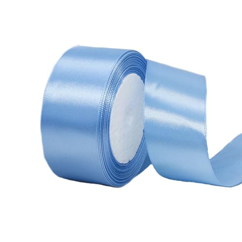 Satinband, 40 mm, wasserblau, 22 m, Stoff-Haarschnur, Band für Handwerk, Blumensträuße, Geschenkverpackungen, Hochzeit, Schleifenherstellung und Valentinstag, Weihnachtsdekoration Satinband, 40 mm, wasserblau, 22 m, Stoff-Haarschnur, Band für Handwerk, Blumensträuße, Geschenkverpackungen, Hochzeit, Schleifenherstellung und Valentinstag, Weihnachtsdekoration von GUIASIPULE