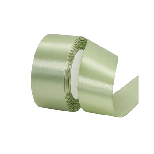Satinband mit Rattenschwanz, 40 mm, Grün, 22 m, Stoff-Haarschnur für Handwerk, Blumensträuße, Geschenkverpackungen, Hochzeit, Schleifenherstellung und Valentinstagsdekoration Satinband mit Rattenschwanz, 40 mm, Grün, 22 m, Stoff-Haarschnur für Handwerk, Blumensträuße, Geschenkverpackungen, Hochzeit, Schleifenherstellung und Valentinstagsdekoration von GUIASIPULE
