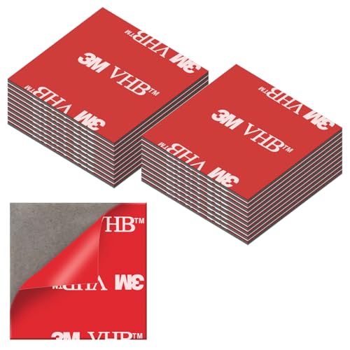 20 Stück – doppelseitiges Klebeband (30 – 30 mm) von GUIGA