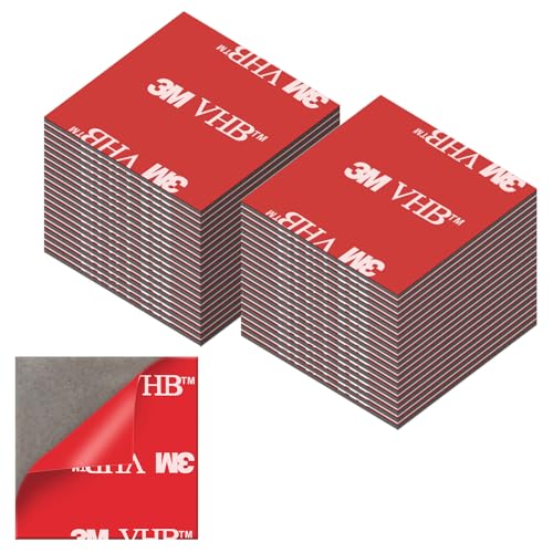 40 Stück – doppelseitiges Klebeband (30 – 30 mm) von GUIGA