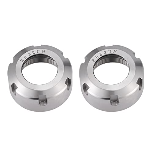2 x hochpräzise Er-Spannzangenmutter ER32 Fräsen Bearbeitung Klemmmutter CNC Fräsen Graviermaschine Spannmutter 2 x hochpräzise Er-Spannzangenmutter ER32 Fräsen Bearbeitung Klemmmutter CNC Fräsen Graviermaschine Spannmutter von GUIJIALY