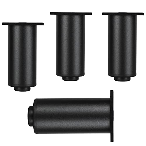 GUIXAN 4er-Set Möbelbeine aus Metall, Aluminiumlegierung, Schrankbeine, Tisch, Bett, Schränke, Bücherregal, Füße, Ersatzfüße für Sofa, Couch, Küchenregale, höhenverstellbare Füße, mit Sch GUIXAN 4er-Set Möbelbeine aus Metall, Aluminiumlegierung, Schrankbeine, Tisch, Bett, Schränke, Bücherregal, Füße, Ersatzfüße für Sofa, Couch, Küchenregale, höhenverstellbare Füße, mit Sch von GUIXAN