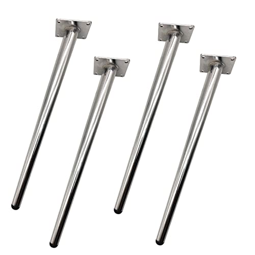 GUIXAN 4er-Set Tischbeine, DIY-Möbelbeine aus Metall, schräge Kegelmöbelbeine, für Schrank, Sofa, Bett, Badezimmerschrank, Couchtisch, TV-Schrank und andere Möbelbeine, rutschfeste, geräu von GUIXAN