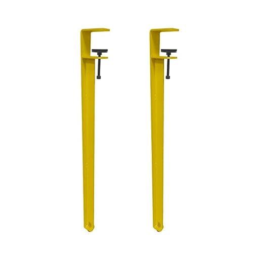 GUIXAN Metallklemmen-Tischbeine, F-förmige Möbelbeine, Couchtischbeine, Stangenbeine, für DIY-Möbelkonsole, kein Stanzdesign zum Schutz des Schreibtisches, mit Bodenschutz (40 cm (15,7 Zo GUIXAN Metallklemmen-Tischbeine, F-förmige Möbelbeine, Couchtischbeine, Stangenbeine, für DIY-Möbelkonsole, kein Stanzdesign zum Schutz des Schreibtisches, mit Bodenschutz (40 cm (15,7 Zo von GUIXAN