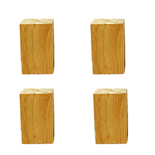 GUIXAN Möbelbeine, Tischfüße, TV-Tischfüße, Sofafuß, Schrankbeine, 4 Stück, für Schlafzimmer, Küche, Couchtisch, Schrank, mit Schrauben, 5 cm, 8 cm, 10 cm, 12 cm von GUIXAN