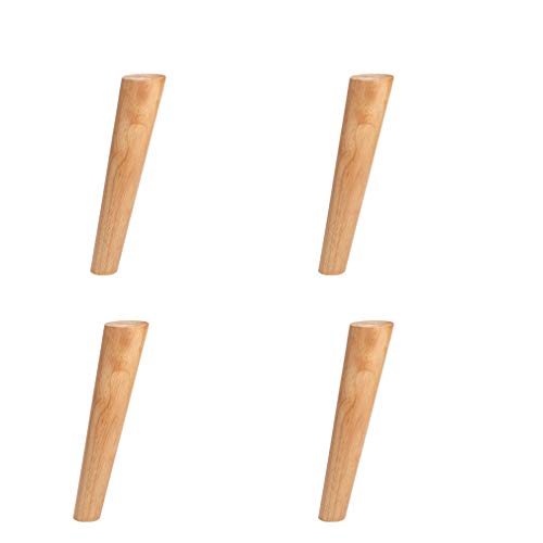 GUIXAN Möbelbeine aus Eichenholz, Sofabeine, Tischbeine, TV-Tischfüße, Tischgestell, Couchtischbeine, Stühle, für Schrank, Schlafzimmer, Esstisch, Arbeitstisch, mit Zubehör, 4er-Set, schr GUIXAN Möbelbeine aus Eichenholz, Sofabeine, Tischbeine, TV-Tischfüße, Tischgestell, Couchtischbeine, Stühle, für Schrank, Schlafzimmer, Esstisch, Arbeitstisch, mit Zubehör, 4er-Set, schr von GUIXAN