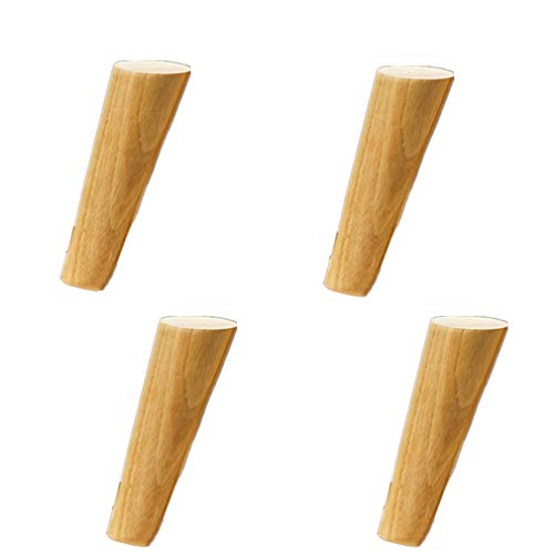 GUIXAN Neigbare Möbelbeine aus Holz, Tischbeine, Sofabeine, TV-Tischbeine, Couchtischbeine für Stühle, Schrank, Sofa, Esstisch, Arbeitstisch, Couchtisch, 10 cm – 70 cm, 4 Stück von GUIXAN
