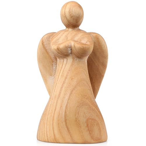 GUJOXILA 10cm Schutzengel Geschenk Engel Figur Statue Angel Schutzengel Figur (ohne Gravur) 1Stk von GUJOXILA
