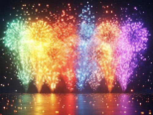 5D Diamond Painting Erwachsene Feuerwerk, DIY Diamant Painting Bilder Kinder Landschaft, Vollbohrer Diamant Malerei Cross Stickerei Crystal Art Bastelset für Wanddeko Wohnzimmer, Geschenk 30x40cm 27-O 5D Diamond Painting Erwachsene Feuerwerk, DIY Diamant Painting Bilder Kinder Landschaft, Vollbohrer Diamant Malerei Cross Stickerei Crystal Art Bastelset für Wanddeko Wohnzimmer, Geschenk 30x40cm 27-O von GUKUGEKO