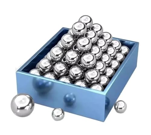 304 Edelstahlkugeln, massive Metallperlen,(19mm 8pcs) von GUOFLI