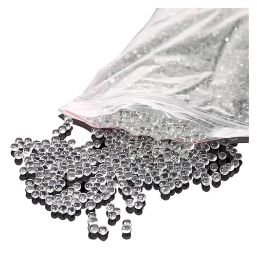 1000 Stück/Beutel Labor Hochpräzise Glasperlen dekorative Kugel für mechanische Lagerschlitten (7 mm) von GUOHUIZHANG
