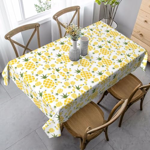 GUOLGP Ananas. Multifunktionstischdecke, bedruckt, 89 x 140 cm, rechteckig, wasserdicht, für Küche, Esszimmer, 2 Stück von GUOLGP
