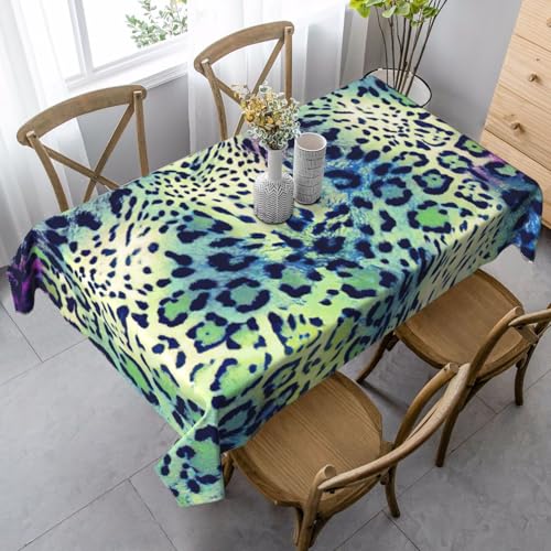 GUOLGP Multifunktionale Tischdecke, rechteckig, wasserdicht, für Küche, Esszimmer, 89 x 140 cm, Grün von GUOLGP