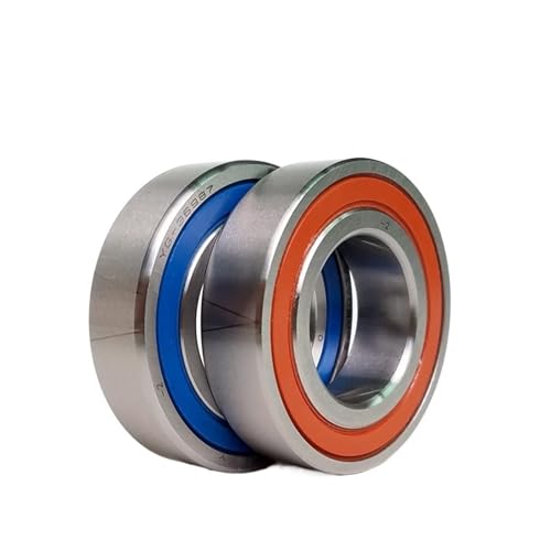 Lager, 1 Paar 7208 7208C-2RZ-P4-DT DB DF 40x80x18 abgedichtete Schrägkugellager Geschwindigkeitsspindellager CNC ABEC 7,Hohe Tragfähigkeit(DT) von GUOPIN